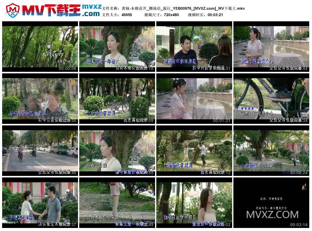 黄妹-木棉花开_潮汕语_流行_YEB00976